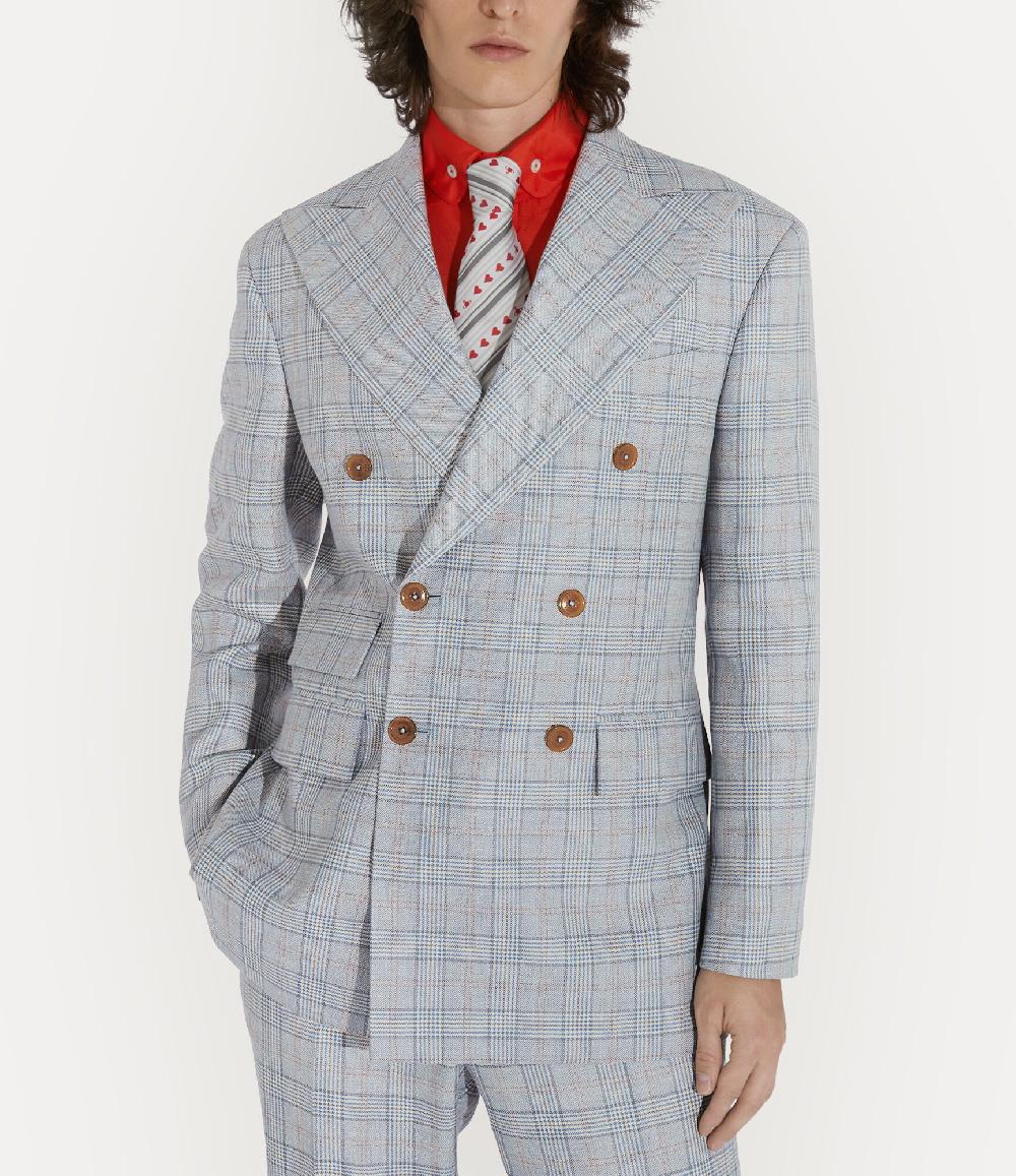 andreas kronthaler for vivienne westwood Double Breasted Niesen Jacket MULTI