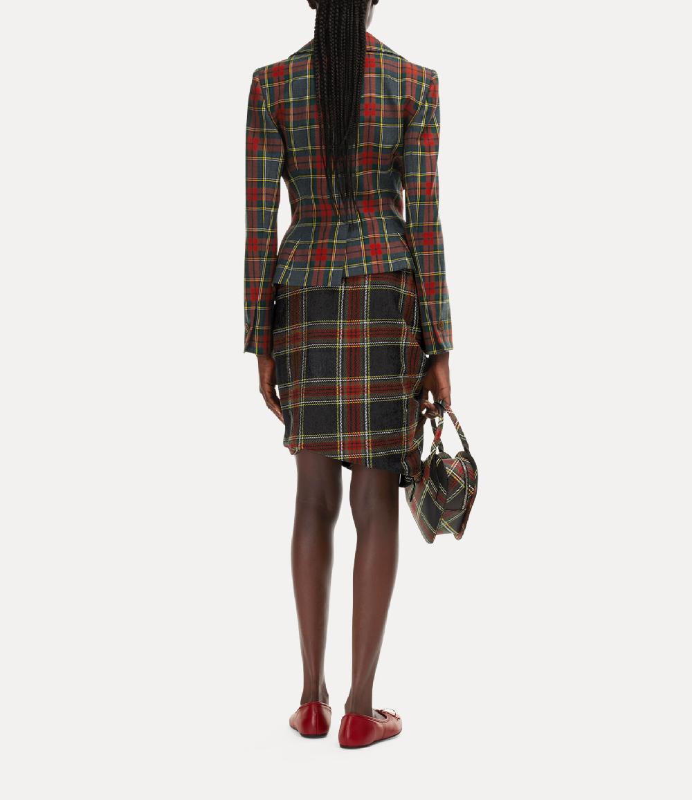 Andreas Kronthaler For Vivienne Westwood Drunken Jacket RED/GREEN