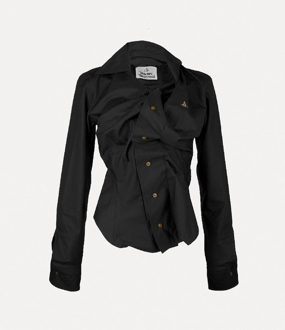 andreas kronthaler for vivienne westwood Drunken Shirt WHITE