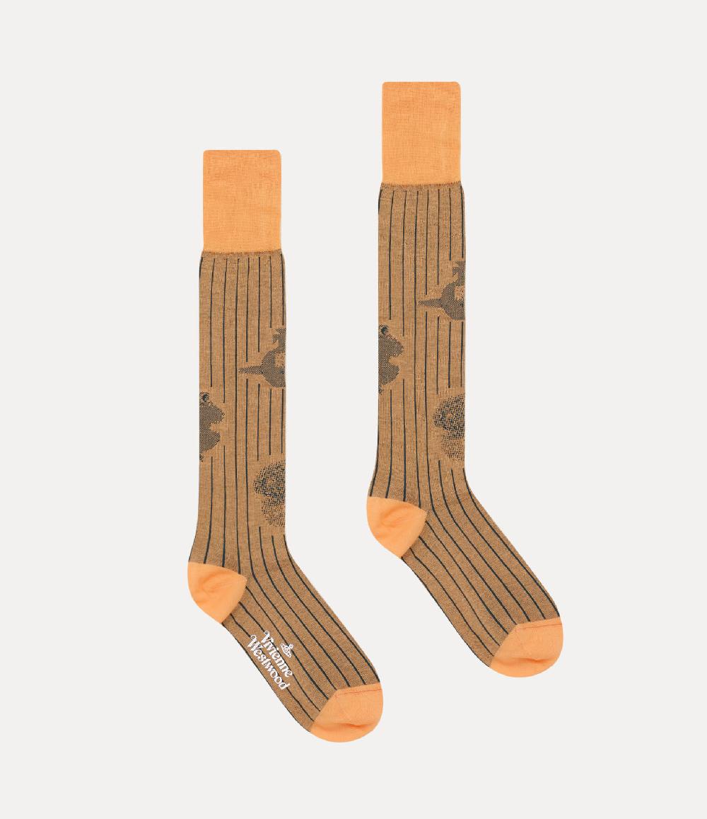 Andreas Kronthaler For Vivienne Westwood Figurines High Sock ACID YELLOW