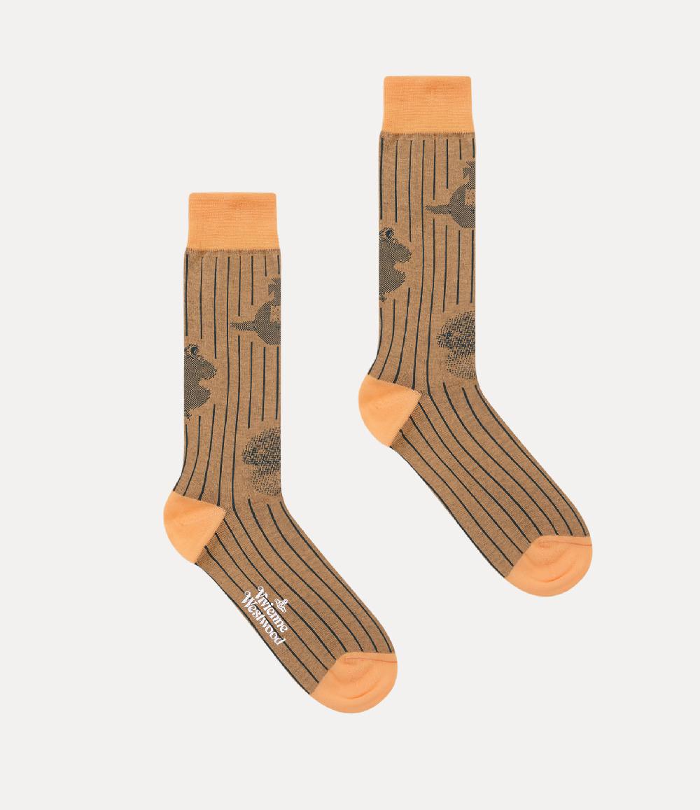 Andreas Kronthaler For Vivienne Westwood Figurines Sock ACID YELLOW