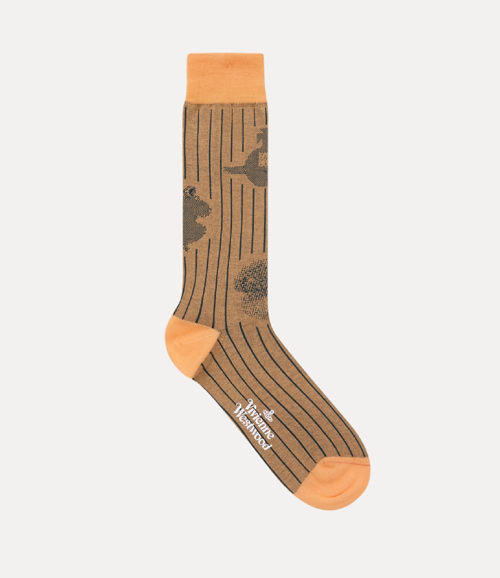 andreas kronthaler for vivienne westwood Figurines Sock ACID YELLOW