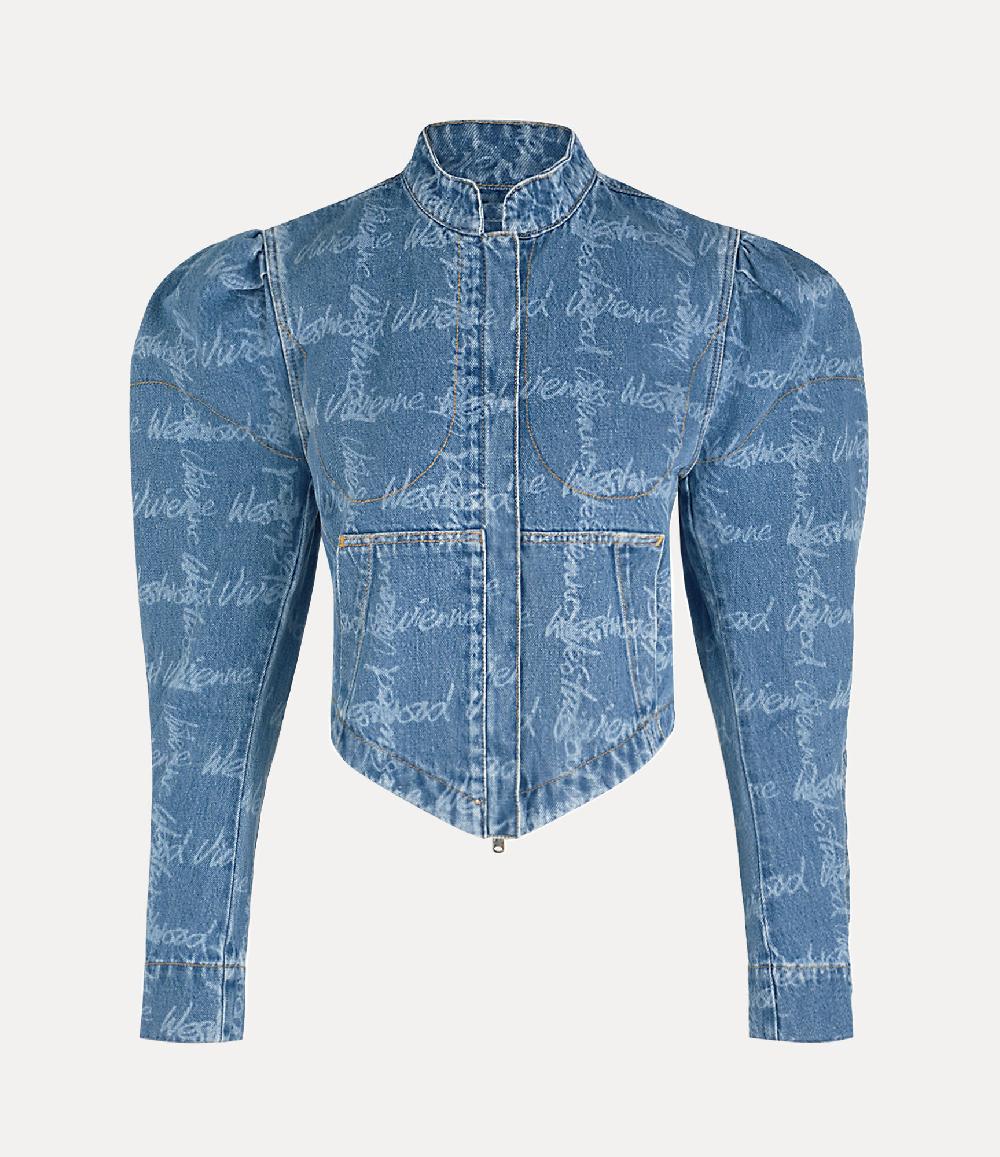 Andreas Kronthaler For Vivienne Westwood Filli Jacket VW GRID/BLUE