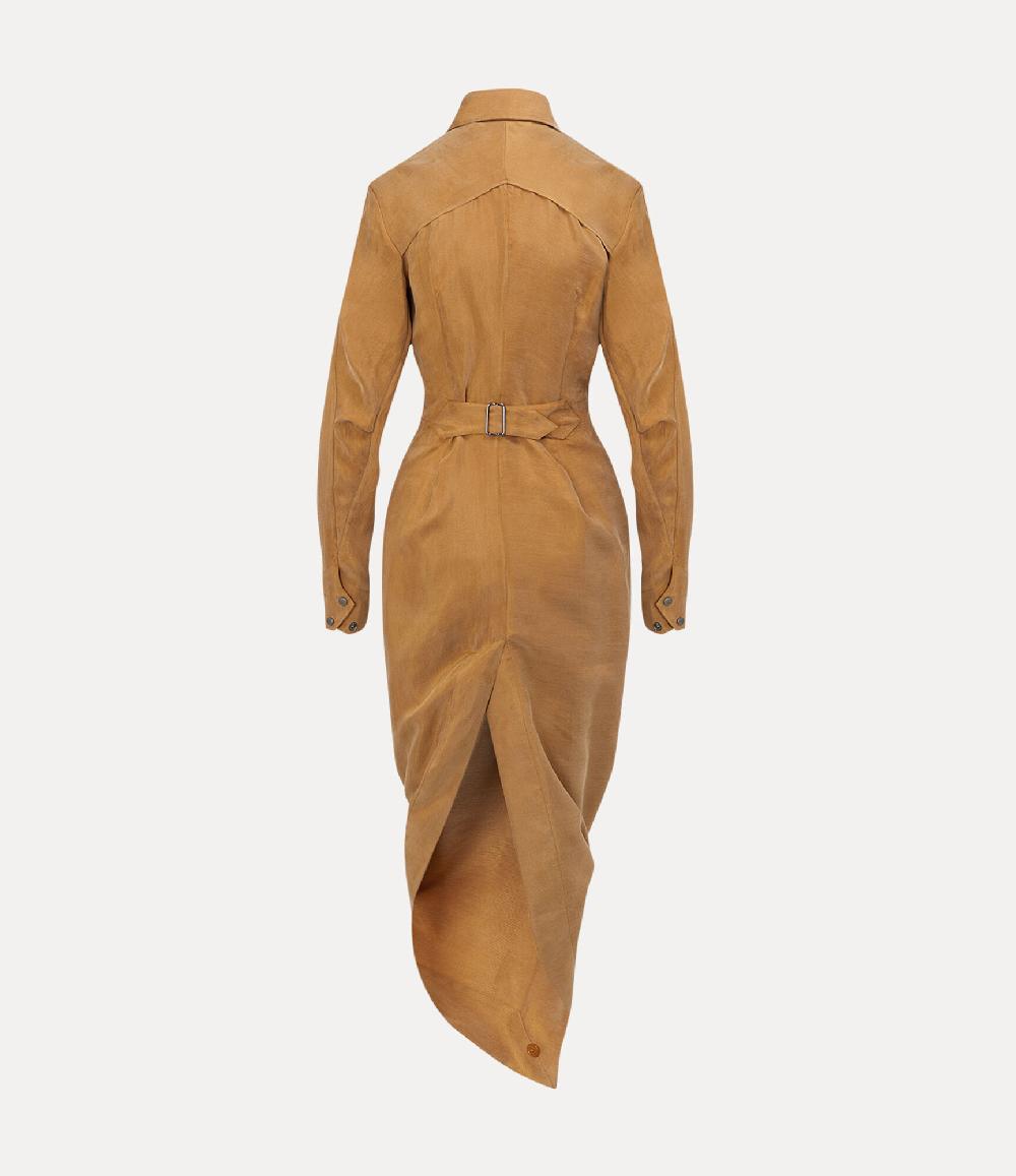 Andreas Kronthaler For Vivienne Westwood Fire Dress CAMEL