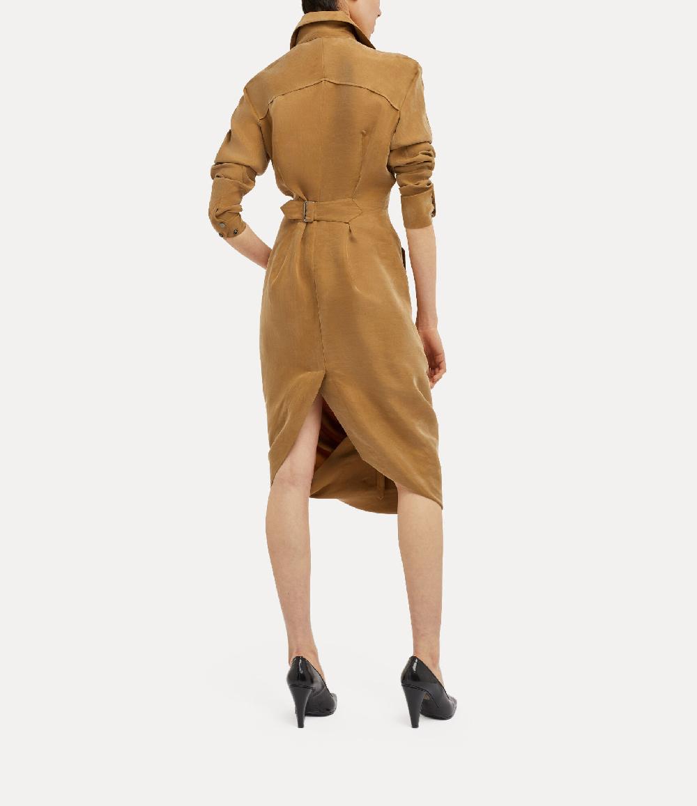 Andreas Kronthaler For Vivienne Westwood Fire Dress CAMEL