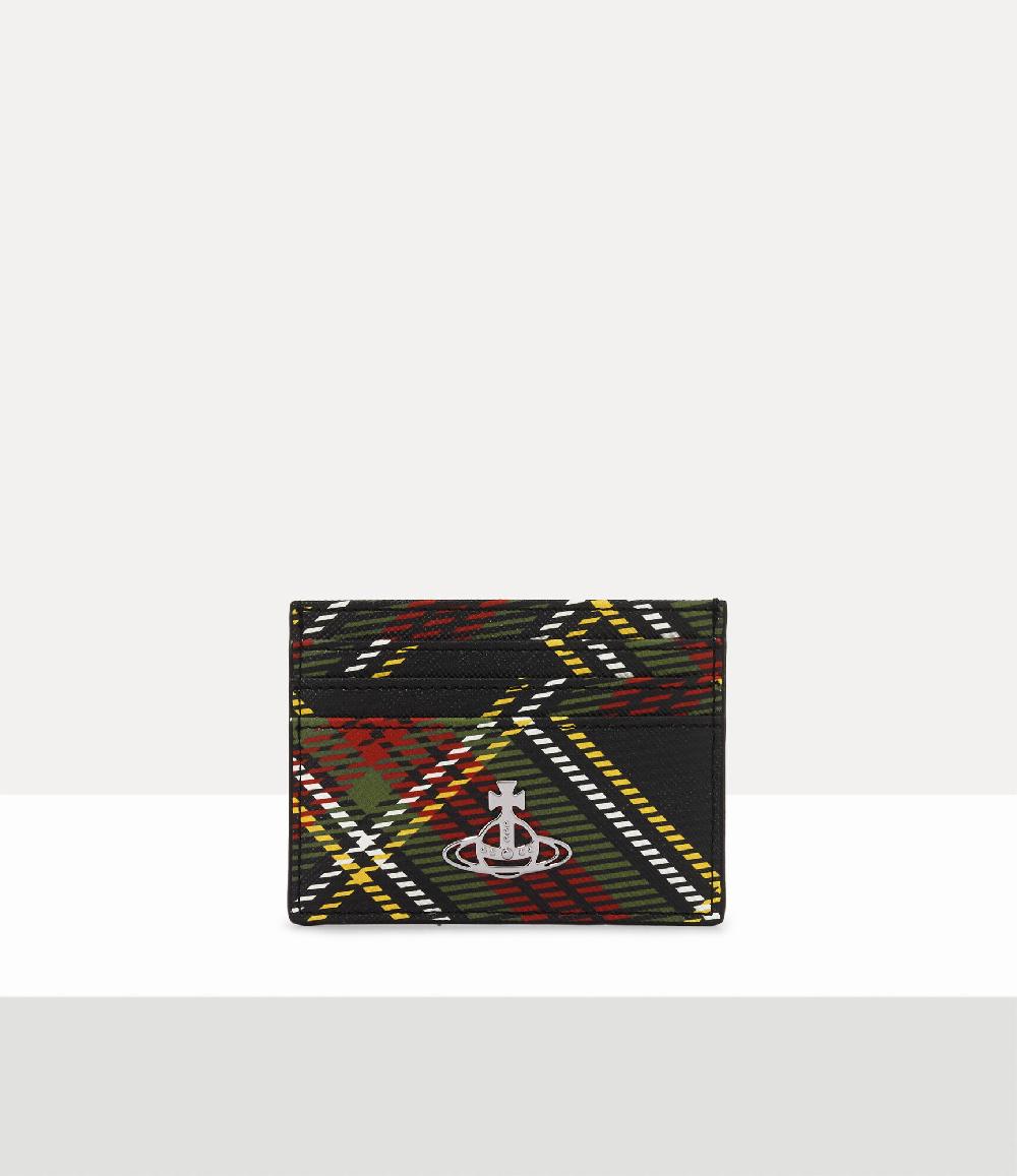 andreas kronthaler for vivienne westwood Flat Card Holder CHELSEA TARTAN