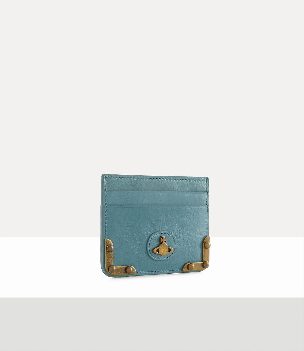 Andreas Kronthaler For Vivienne Westwood Flat Orb Card Holder BLUE