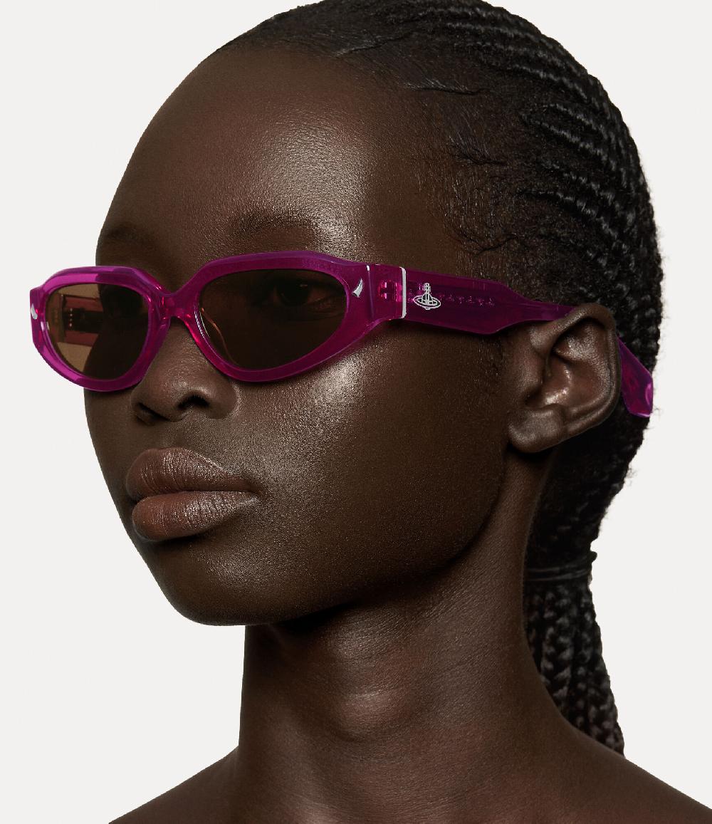 Andreas Kronthaler For Vivienne Westwood Grace Sunglasses RED