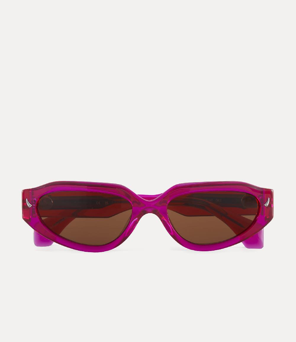 andreas kronthaler for vivienne westwood Grace Sunglasses RED