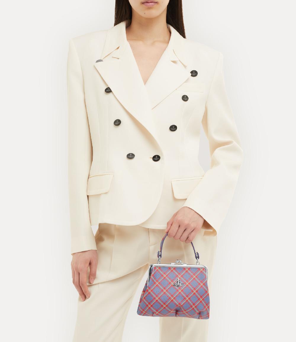 Andreas Kronthaler For Vivienne Westwood Granny Frame Purse CHELSEA TARTAN