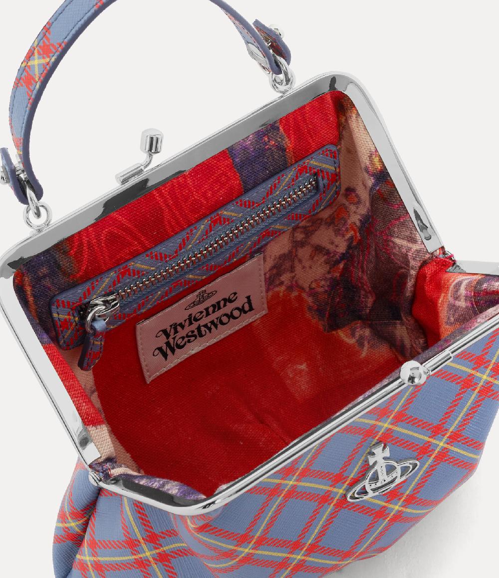 Andreas Kronthaler For Vivienne Westwood Granny Frame Purse CHELSEA TARTAN