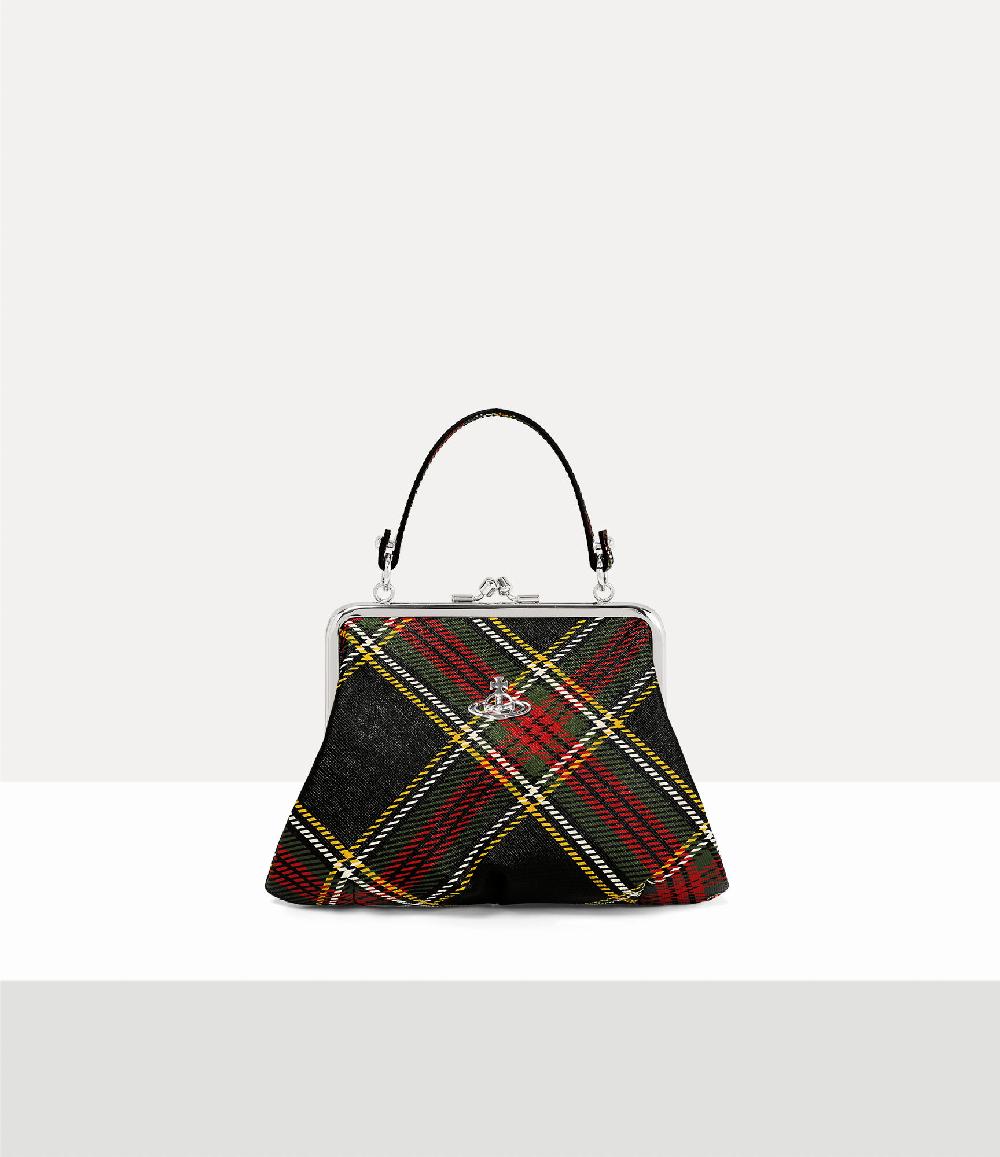 andreas kronthaler for vivienne westwood Granny Frame Purse CHELSEA TARTAN