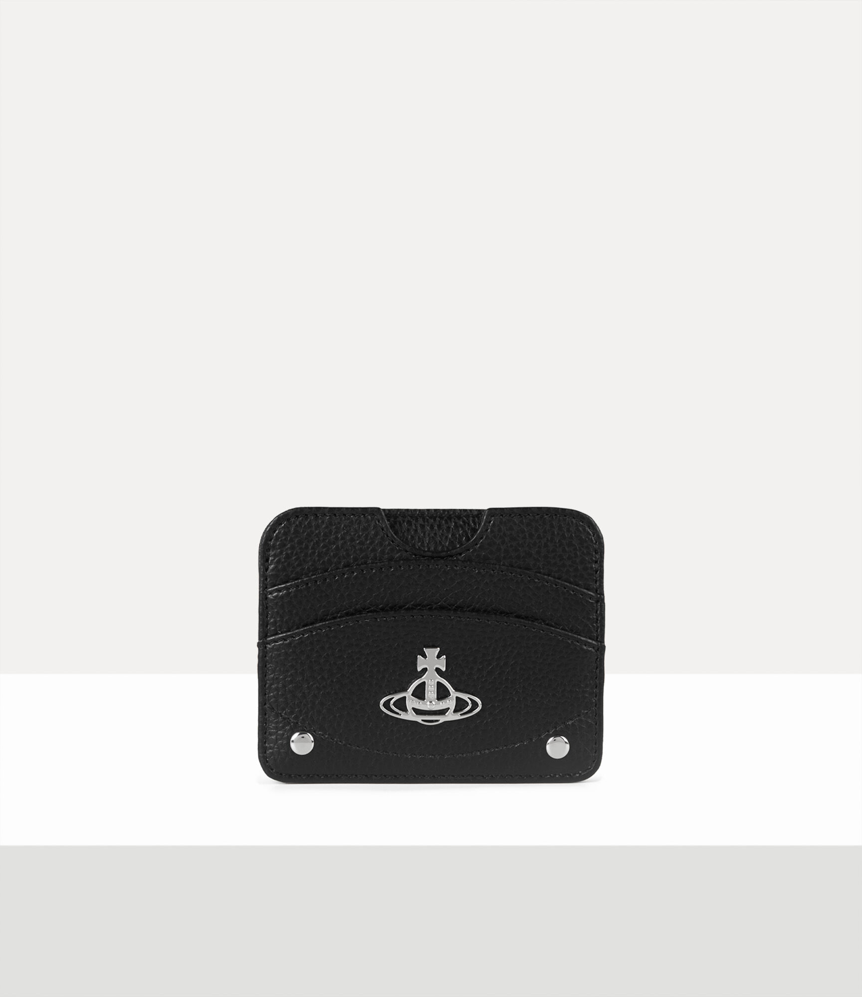 andreas kronthaler for vivienne westwood Half Moon Card Holder BLACK