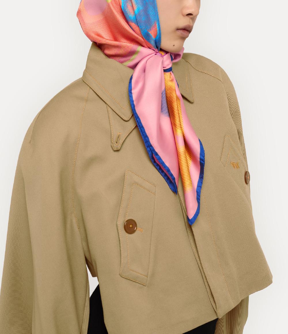 Andreas Kronthaler For Vivienne Westwood Halftone Orbs Square LEMON