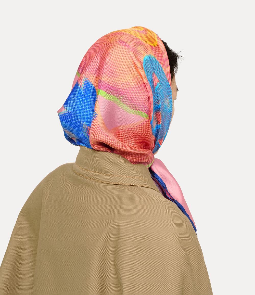 Andreas Kronthaler For Vivienne Westwood Halftone Orbs Square LEMON