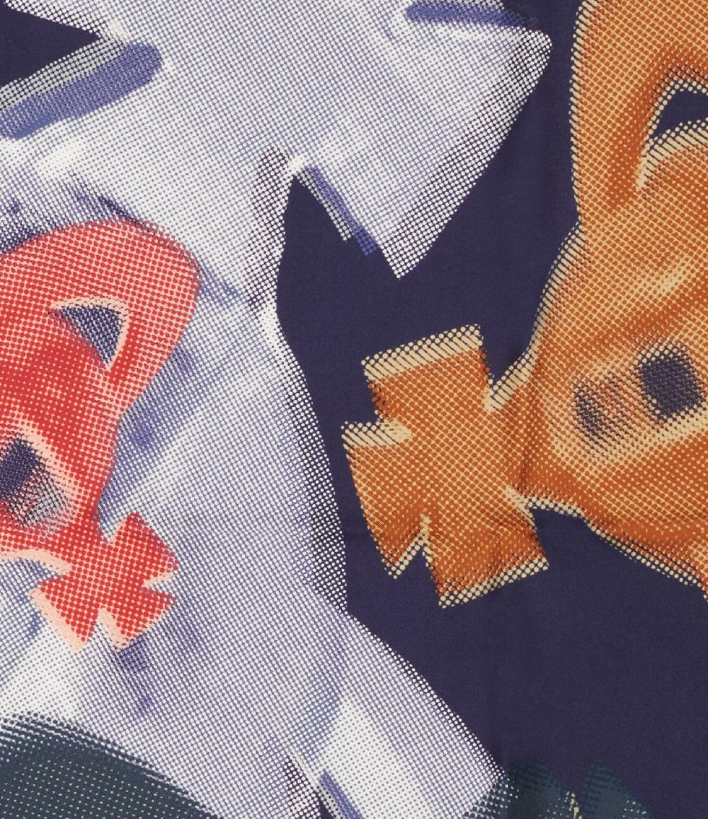 Andreas Kronthaler For Vivienne Westwood Halftone Orbs Square LEMON