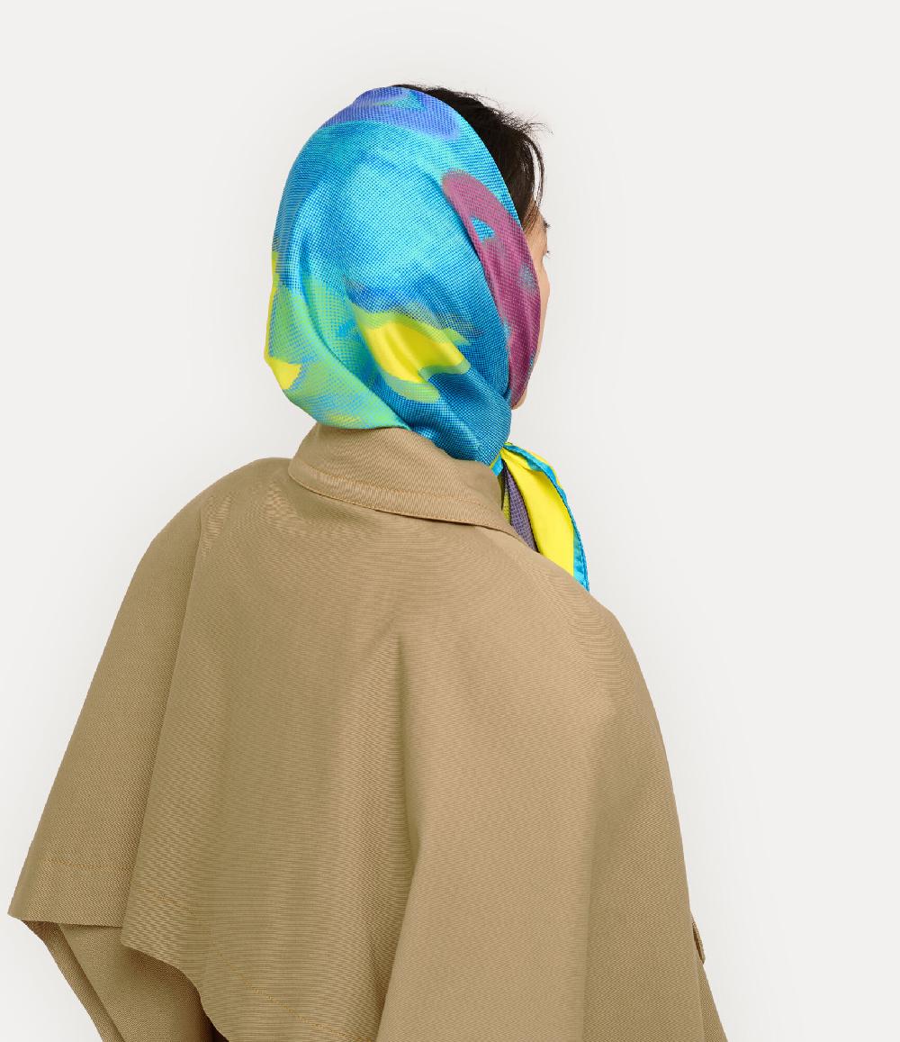 Andreas Kronthaler For Vivienne Westwood Halftone Orbs Square LEMON