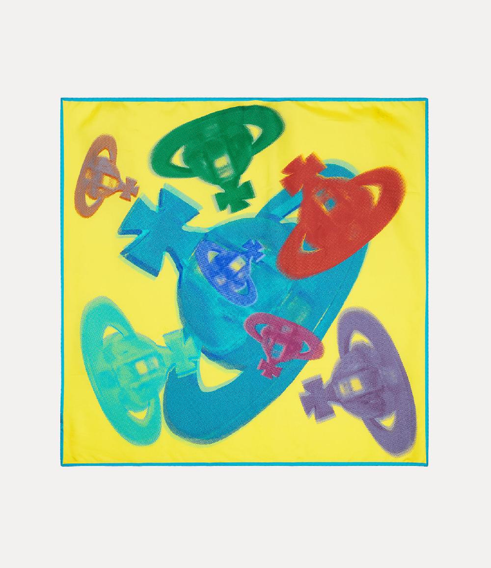 andreas kronthaler for vivienne westwood Halftone Orbs Square LEMON