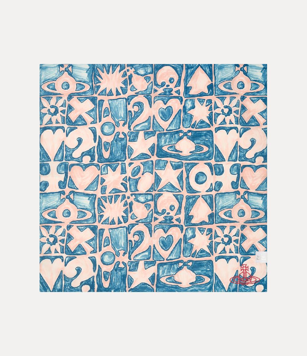 andreas kronthaler for vivienne westwood Handkerchief DULL BLUE