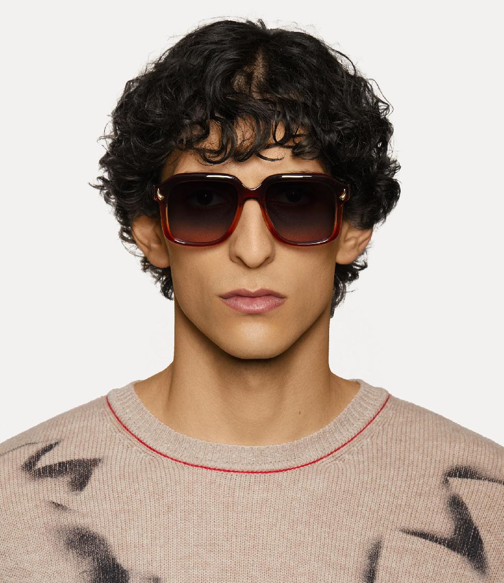 Andreas Kronthaler For Vivienne Westwood Harley Sunglasses BROWN