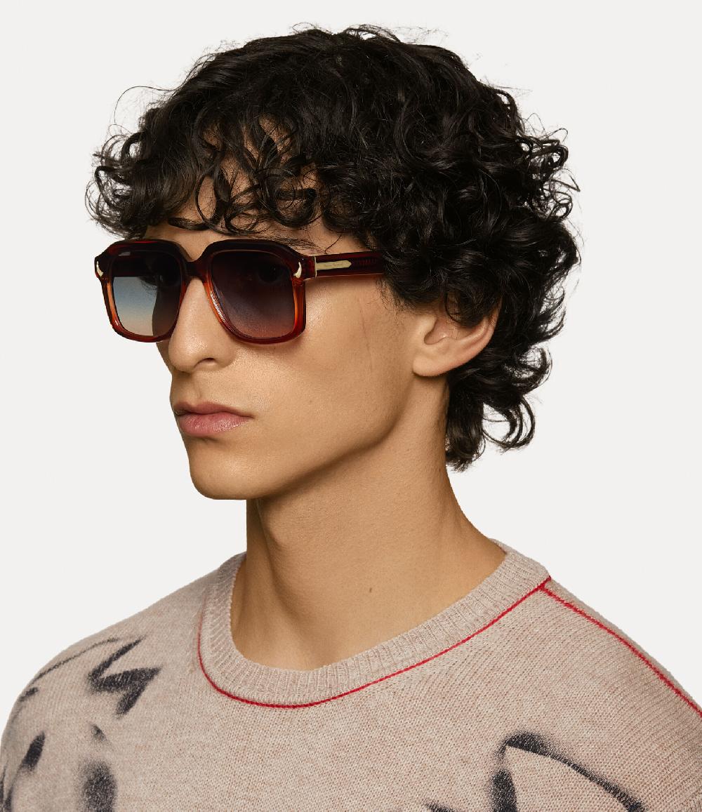 Andreas Kronthaler For Vivienne Westwood Harley Sunglasses BROWN