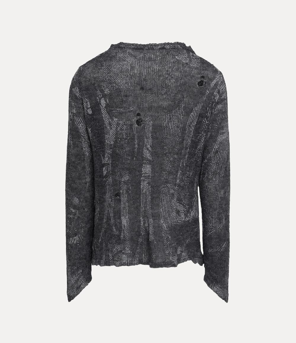 Andreas Kronthaler For Vivienne Westwood Hi-Vis Jumper REFLECTIVE GREY