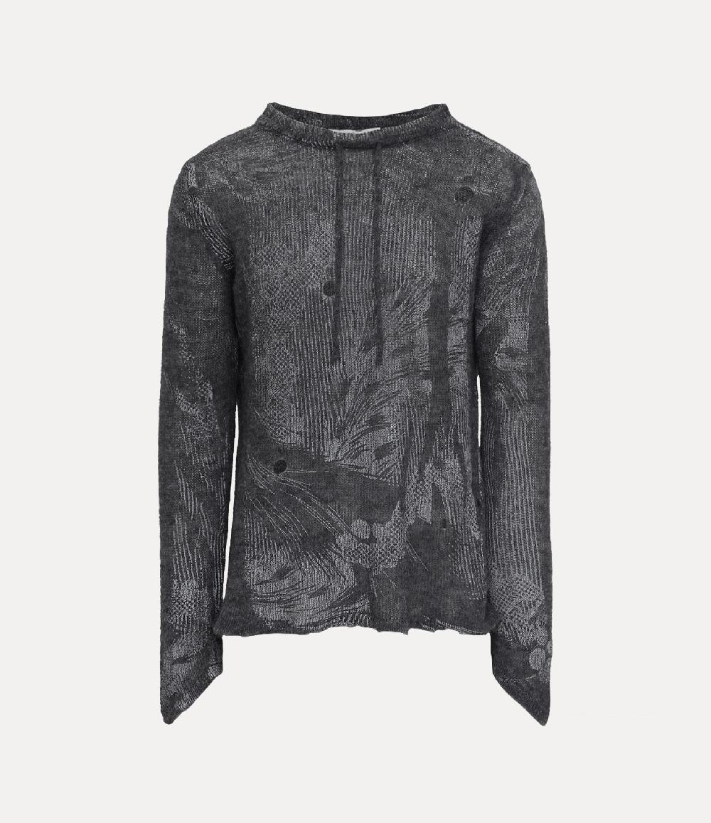 andreas kronthaler for vivienne westwood Hi-Vis Jumper REFLECTIVE GREY