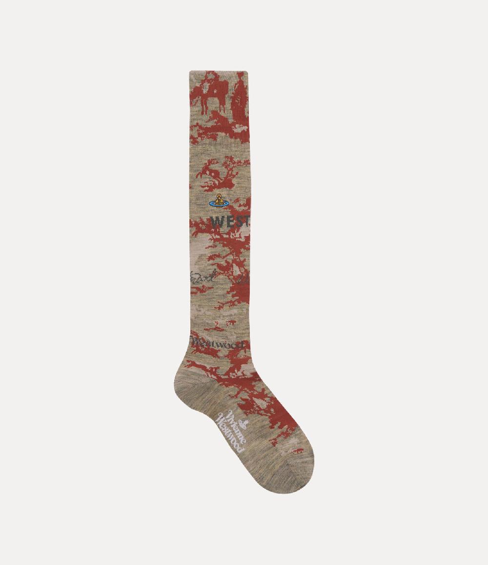 andreas kronthaler for vivienne westwood High Sock SAND