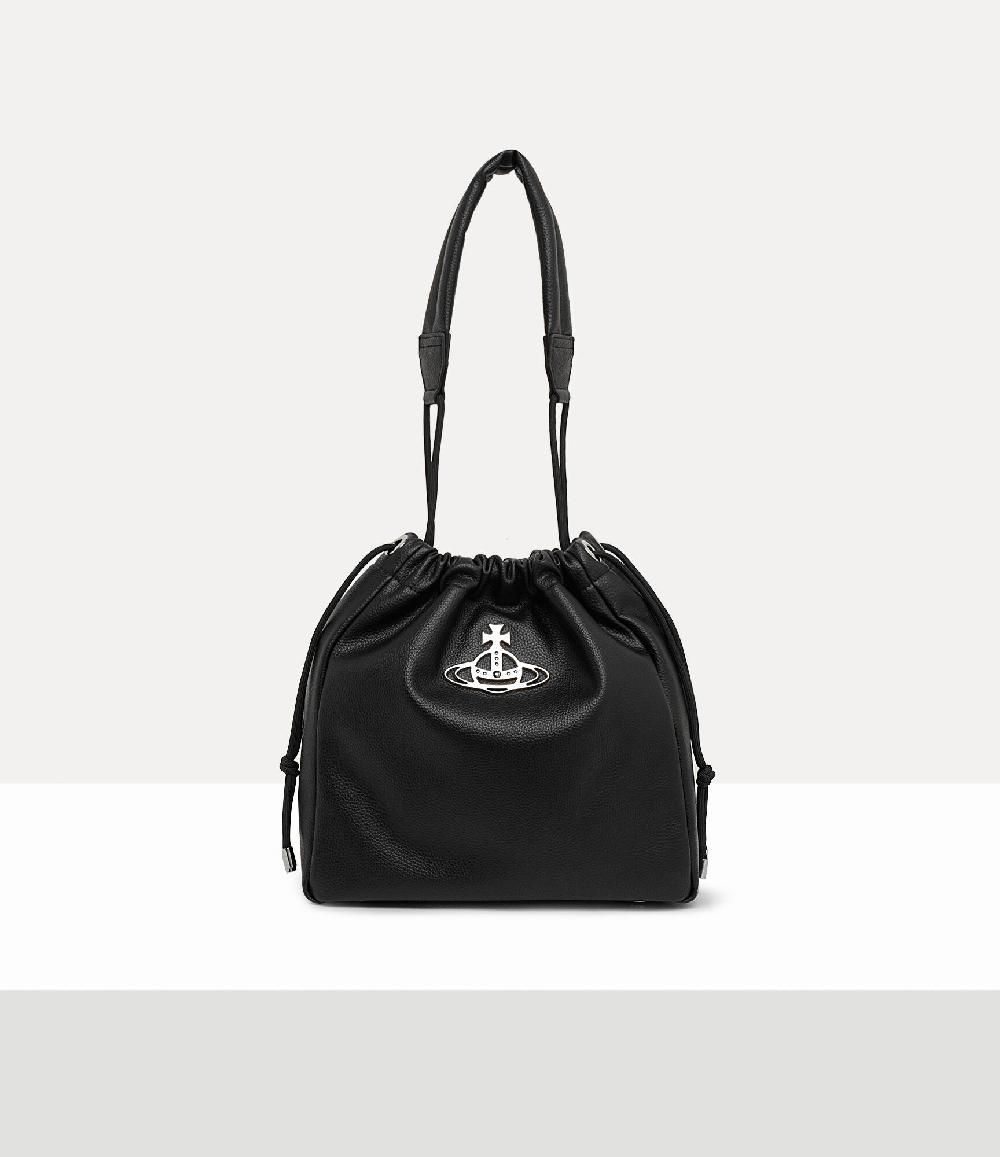 andreas kronthaler for vivienne westwood Hilary Bucket Bag BLACK