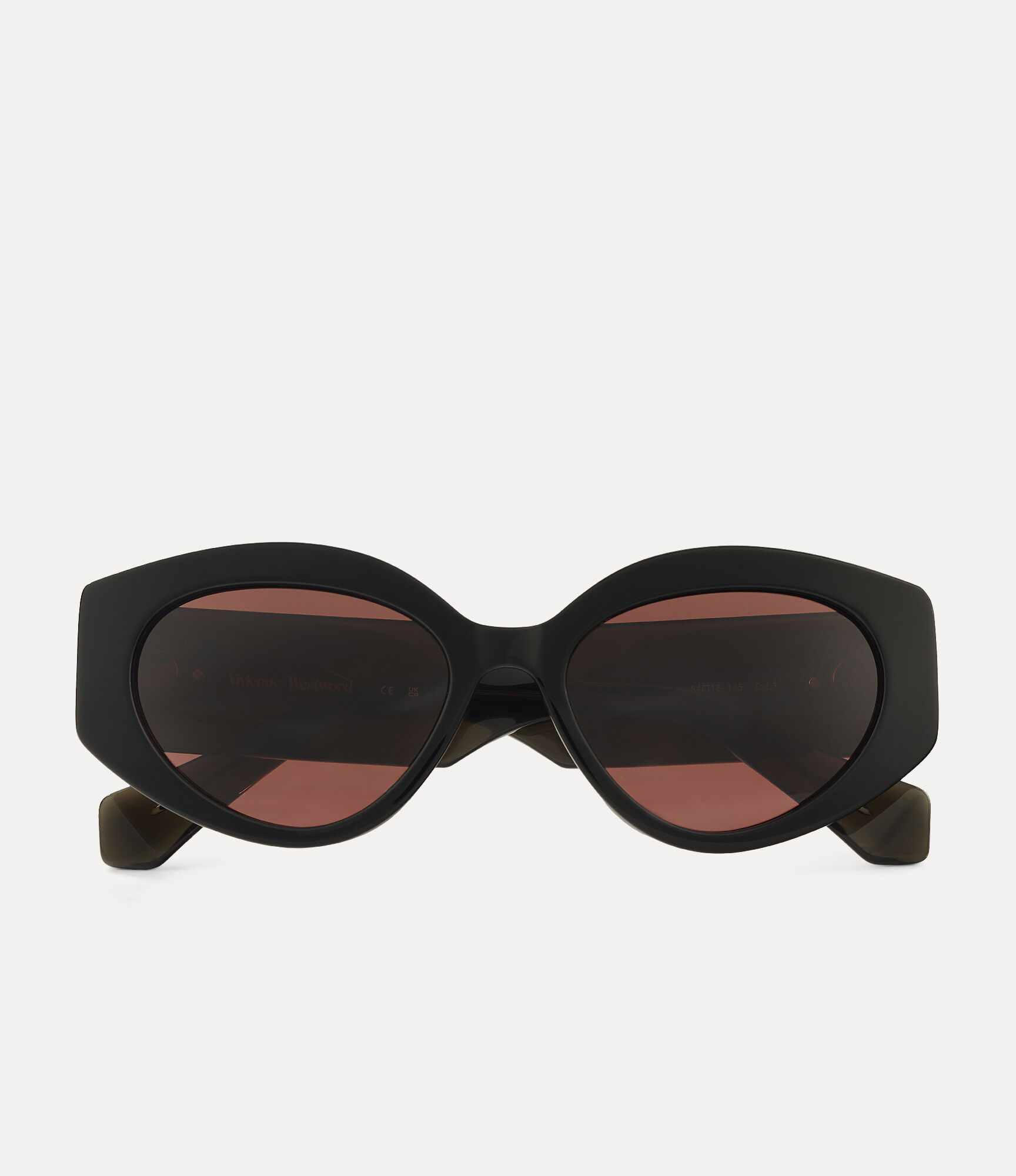 andreas kronthaler for vivienne westwood Jackie Sunglasses BLACK