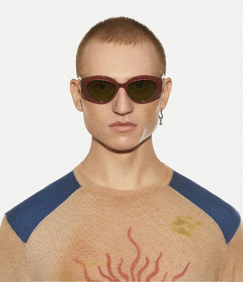 Andreas Kronthaler For Vivienne Westwood Jackie Sunglasses GREEN