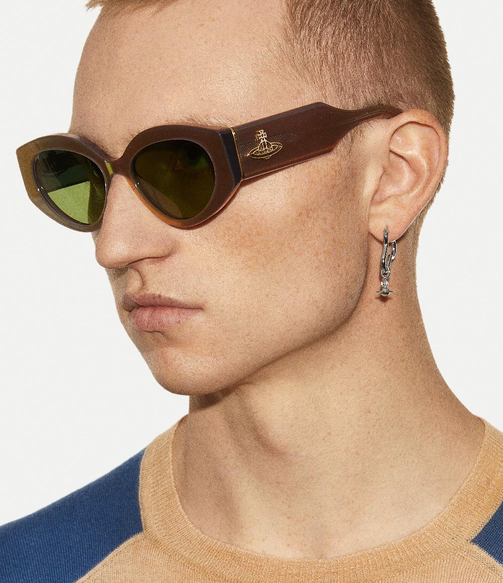 Andreas Kronthaler For Vivienne Westwood Jackie Sunglasses GREEN
