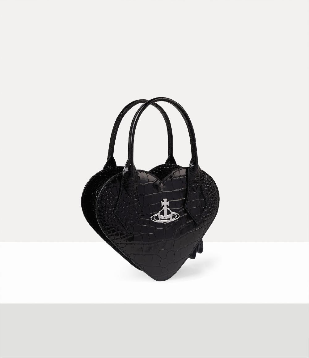 Andreas Kronthaler For Vivienne Westwood Josephine Heart Crossbody Bag BLACK