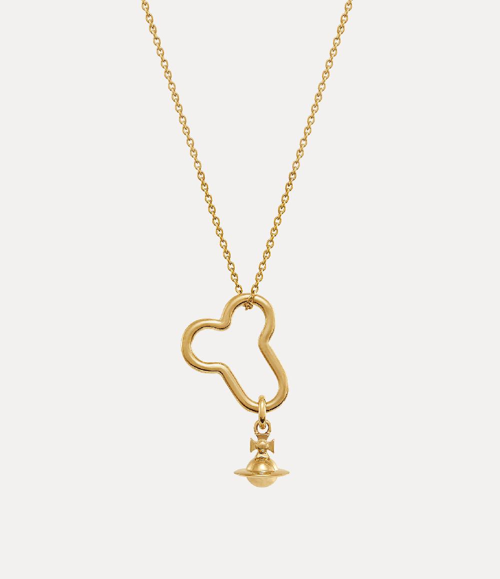andreas kronthaler for vivienne westwood Karla Pendant Necklace GOLD