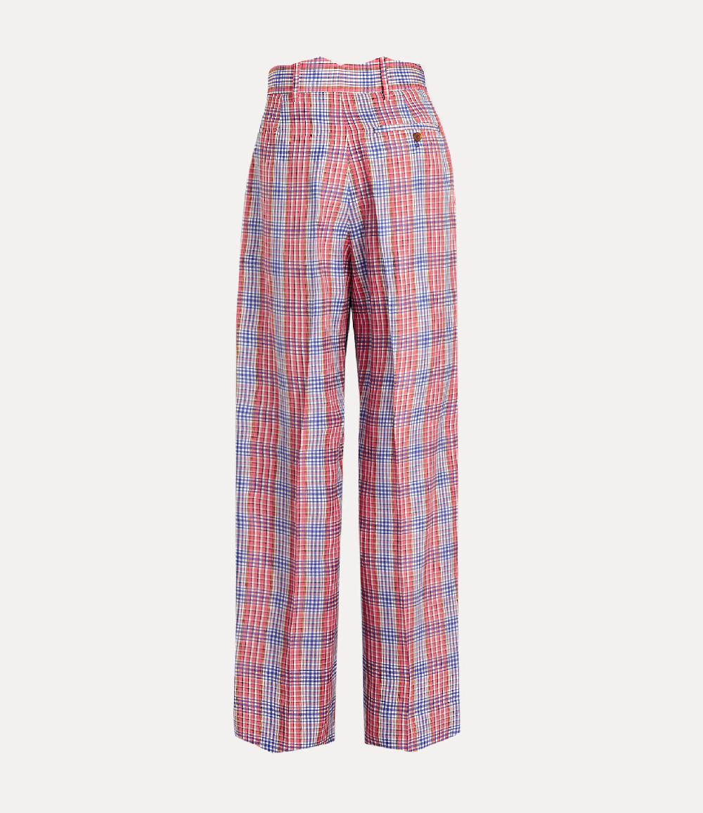 Andreas Kronthaler For Vivienne Westwood Lauren Trousers RED/BLUE