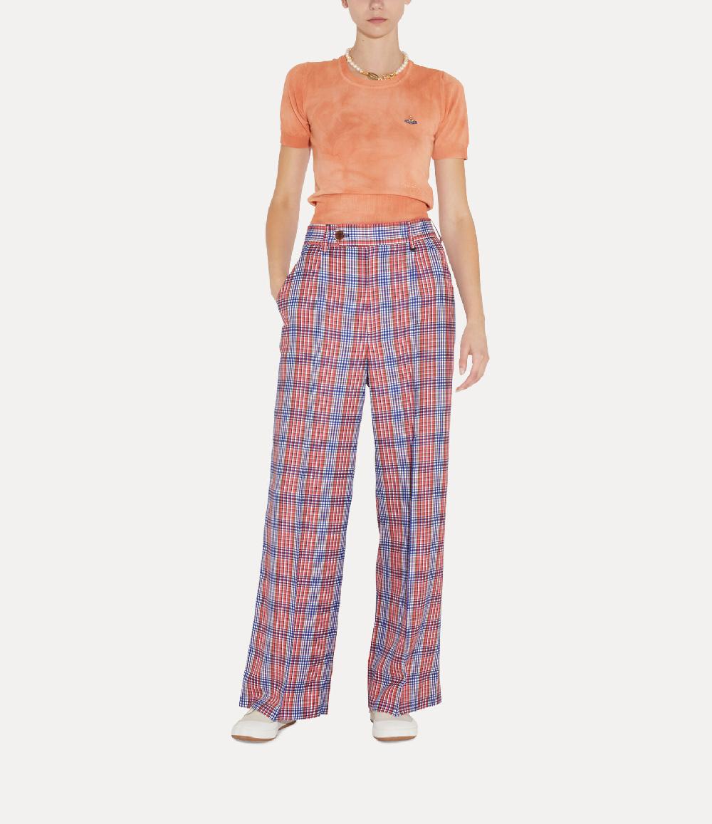 Andreas Kronthaler For Vivienne Westwood Lauren Trousers RED/BLUE