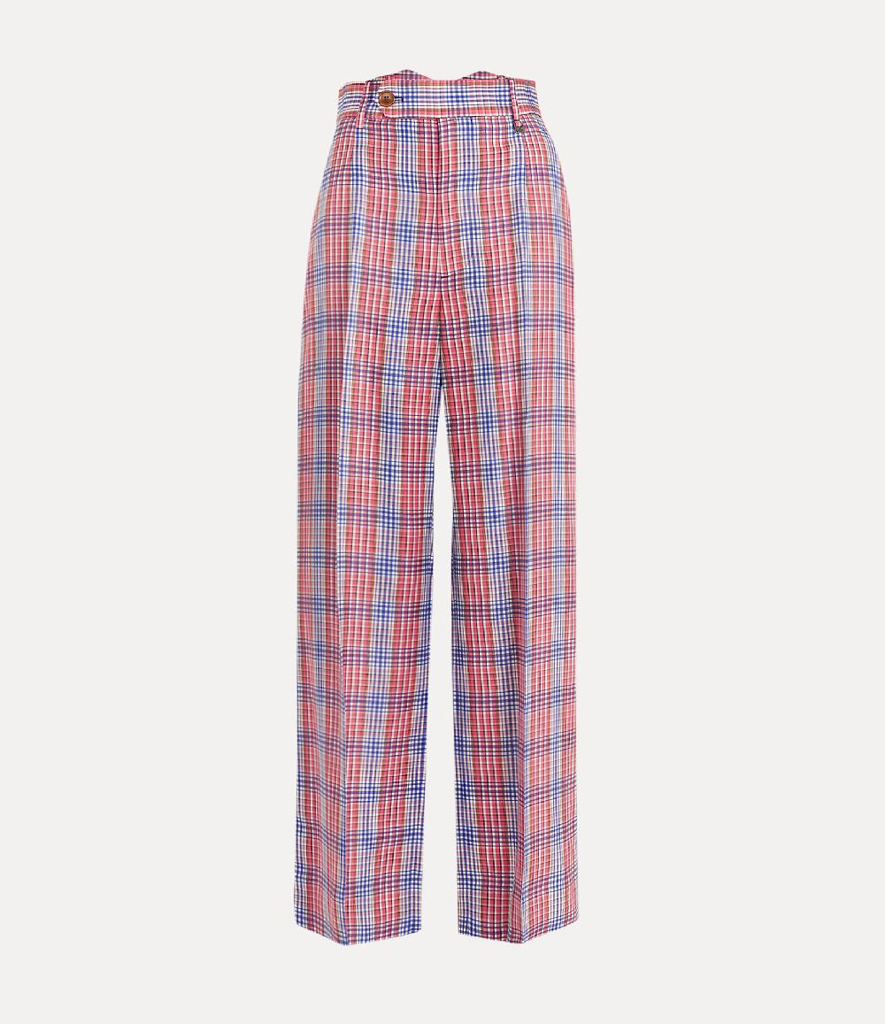 andreas kronthaler for vivienne westwood Lauren Trousers RED/BLUE