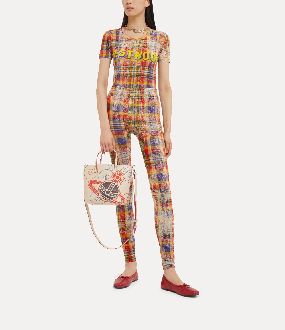 Andreas Kronthaler For Vivienne Westwood Leggings DISTRESSED TARTAN