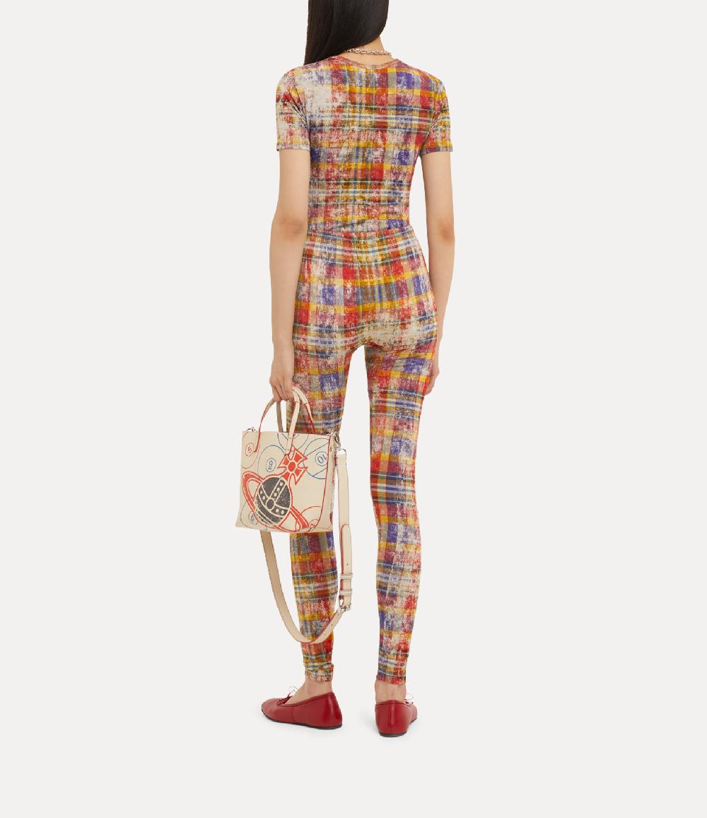 Andreas Kronthaler For Vivienne Westwood Leggings DISTRESSED TARTAN