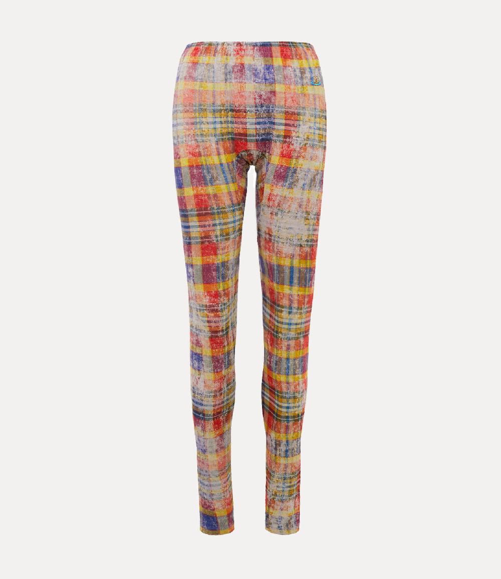 andreas kronthaler for vivienne westwood Leggings DISTRESSED TARTAN