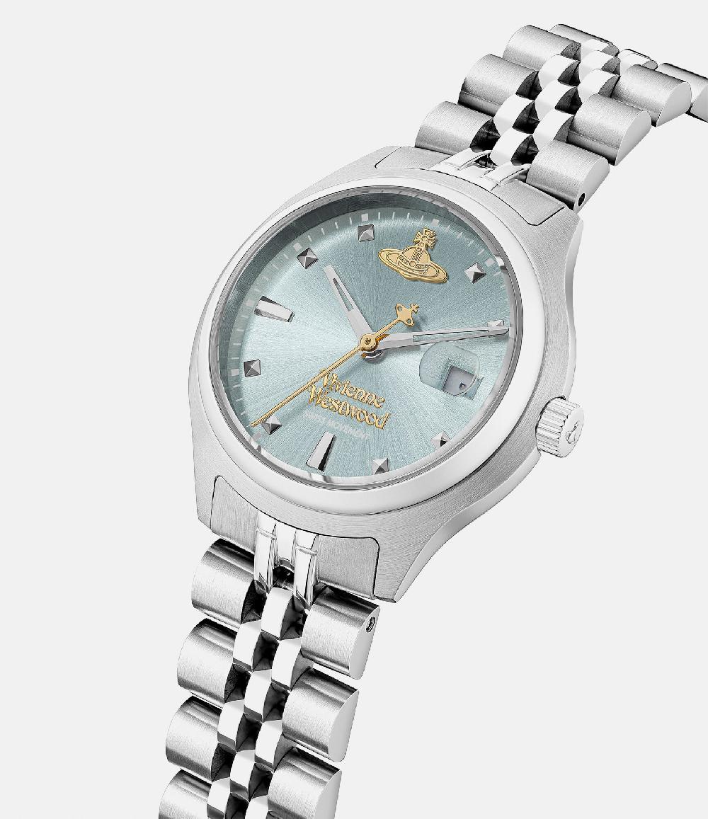 Andreas Kronthaler For Vivienne Westwood Little Camberwell Watch SILVER/BLUE