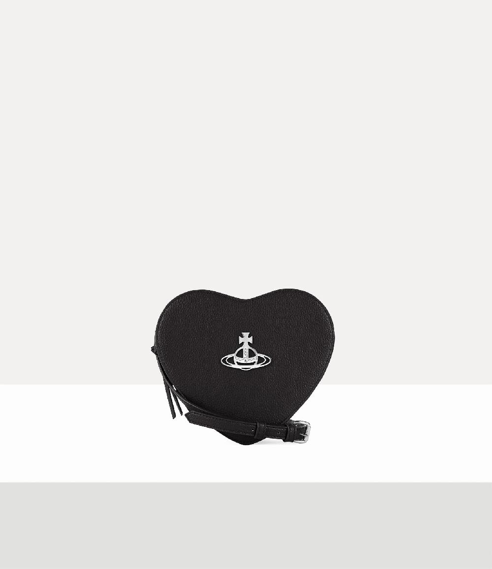 andreas kronthaler for vivienne westwood Louise Heart Crossbody RED
