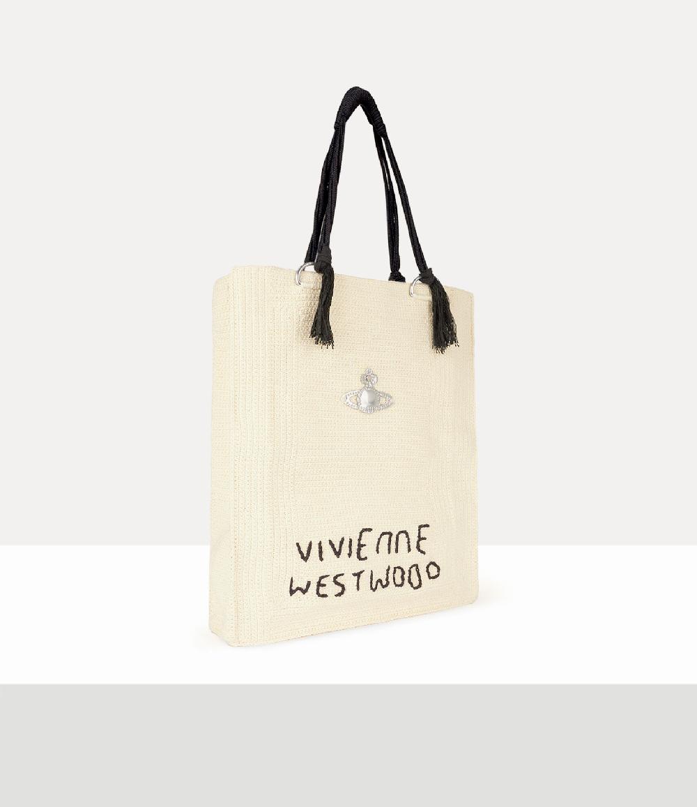 Andreas Kronthaler For Vivienne Westwood Mabel Large Tote CREAM