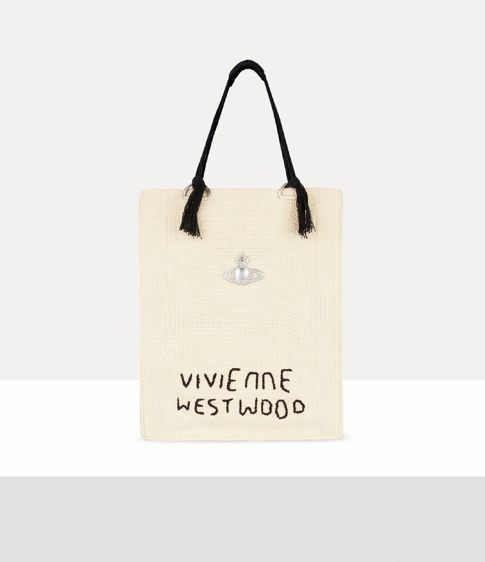 andreas kronthaler for vivienne westwood Mabel Large Tote CREAM