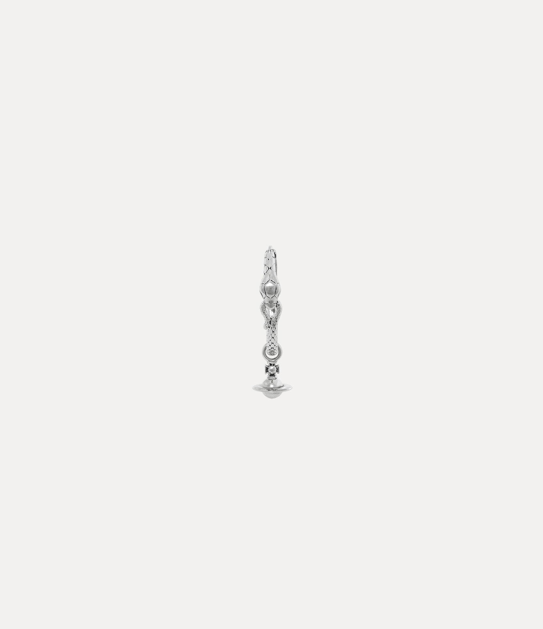 andreas kronthaler for vivienne westwood Man. Albane Single Earring ANTIQUE PLATINUM