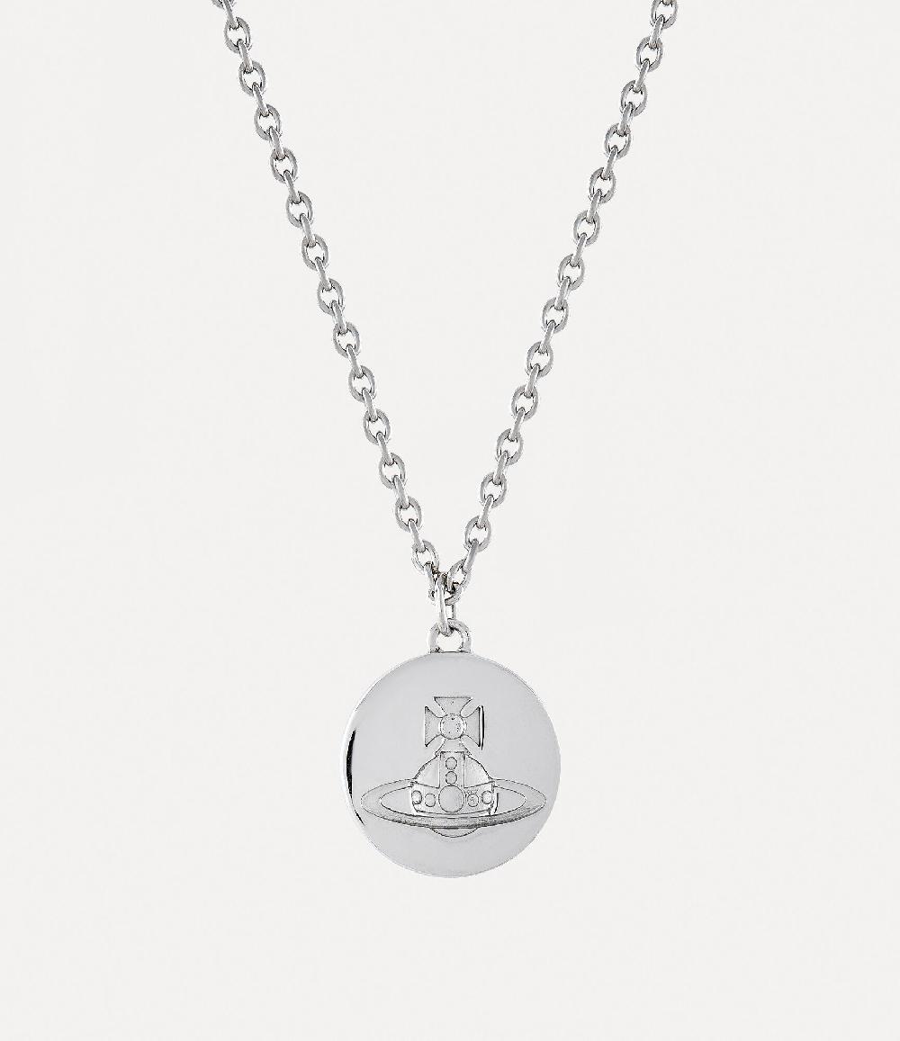andreas kronthaler for vivienne westwood Man. Janus Pendant Necklace PLATINUM