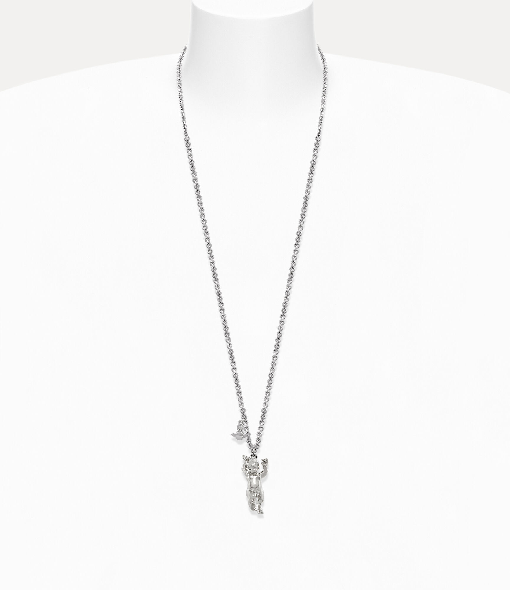 Andreas Kronthaler For Vivienne Westwood Man. Satyr Pendant Necklace PLATINUM