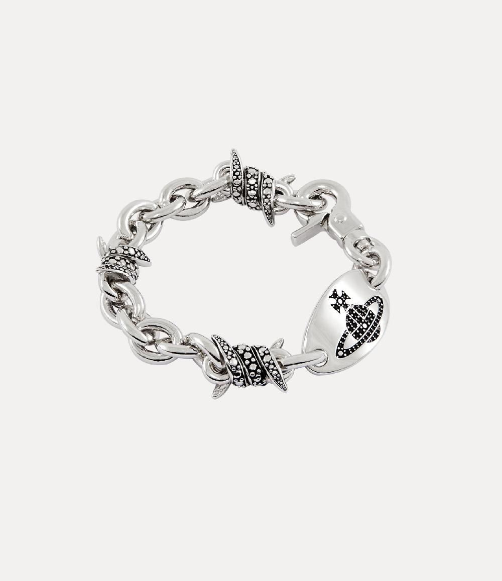 Andreas Kronthaler For Vivienne Westwood Man. Verena Chain Bracelet ANTIQUE PLATINUM