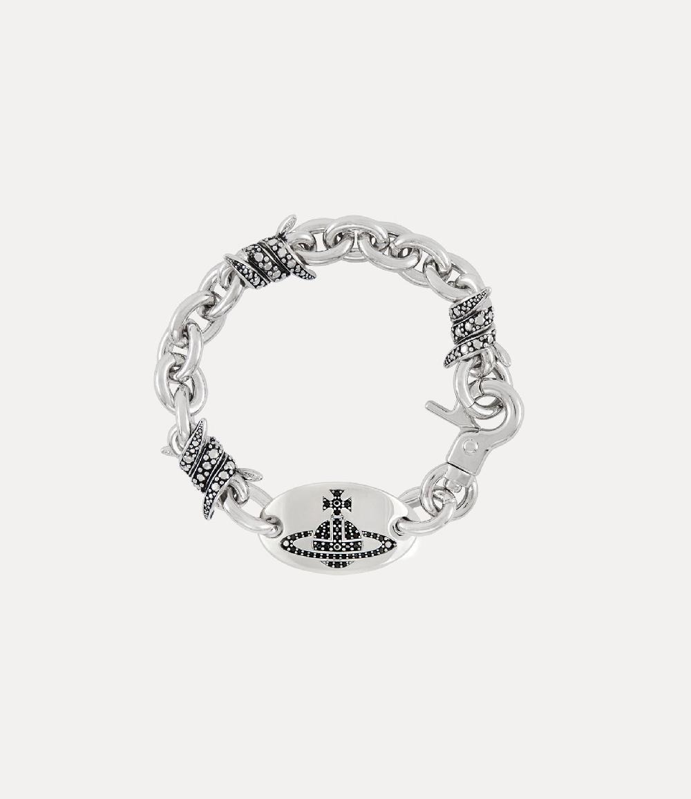 Andreas Kronthaler For Vivienne Westwood Man. Verena Chain Bracelet ANTIQUE PLATINUM