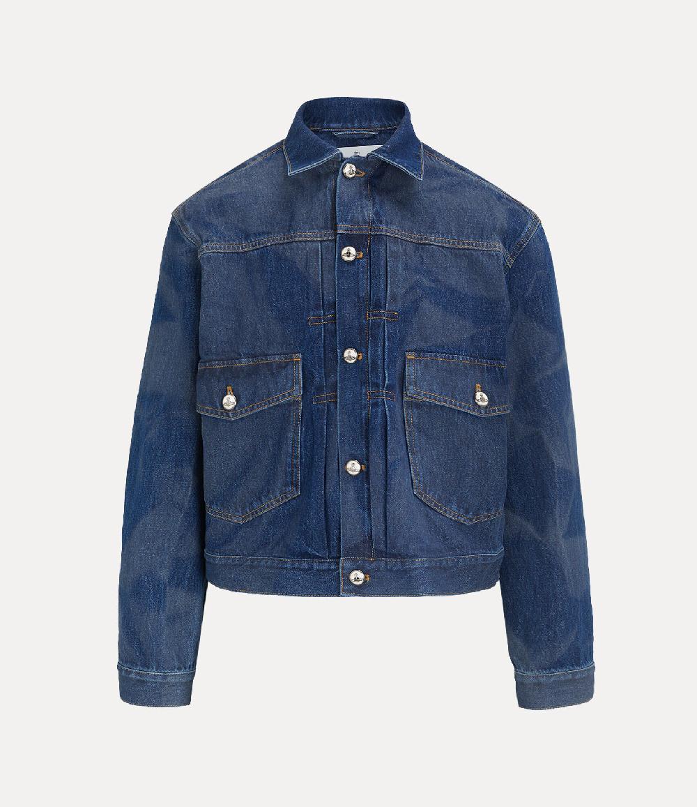 andreas kronthaler for vivienne westwood Marlene Jacket BLUE